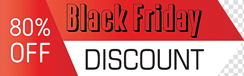 Black Friday Label, Logo, Banner, Red, Meter transparent background PNG clipart