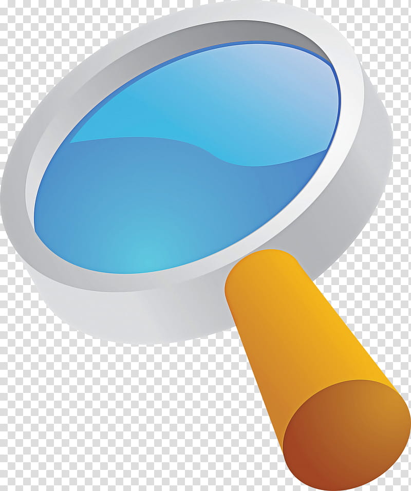 Magnifying glass magnifier, Blue, Aqua, Cylinder transparent background PNG clipart