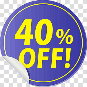 logo yellow meter number line, Discount Tag With 40 Off, Discount Label, Watercolor, Paint, Wet Ink, Area transparent background PNG clipart thumbnail