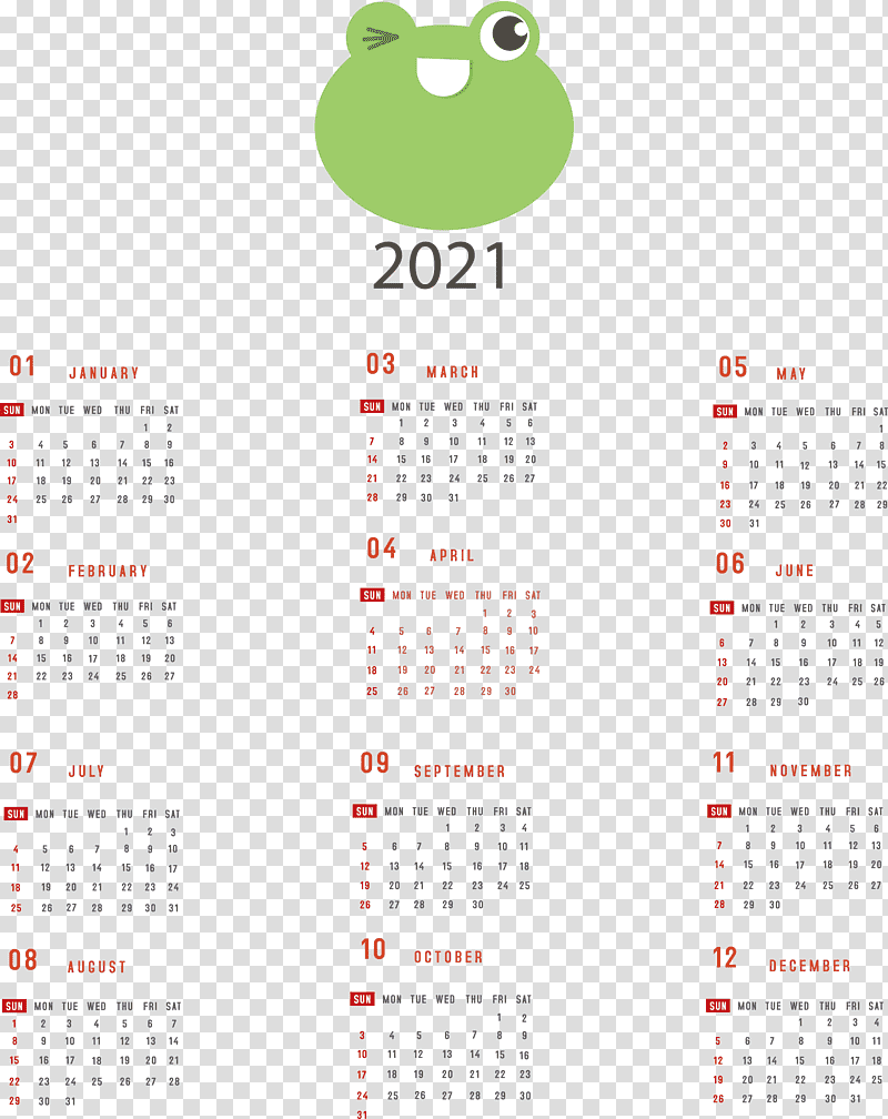 Printable 2021 Yearly Calendar 2021 Yearly Calendar, Calendar System, Calendar Year, Annual Calendar, Meter, December, Moo 4 transparent background PNG clipart