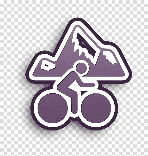 Mountain cycling icon sports icon Multi Sports icon, Mountain Icon, Logo, Symbol, Chemical Symbol, Meter, Science transparent background PNG clipart