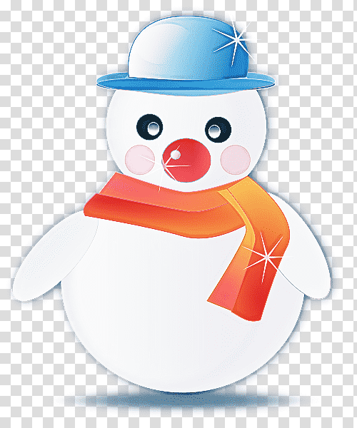 Christmas card, Snowman, Cartoon, Drawing, Painting, Headgear, Hat transparent background PNG clipart