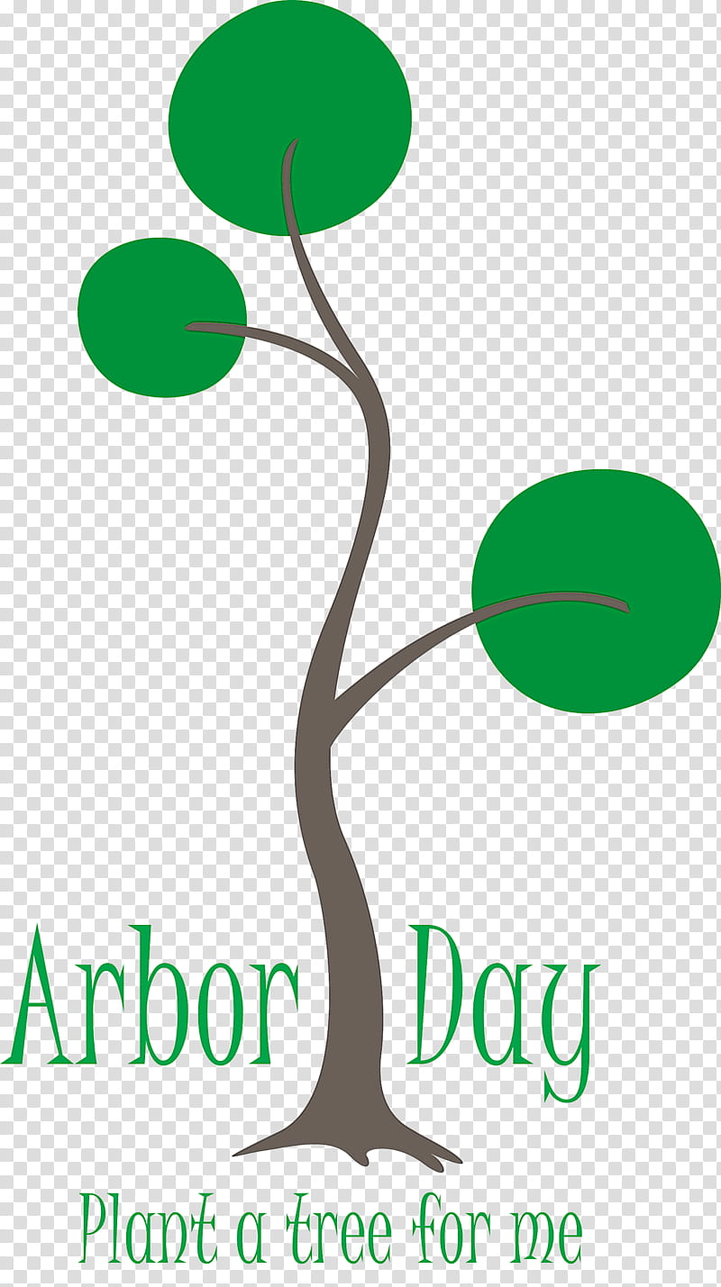 Arbor Day Tree Green, Logo, Leaf, Plant, Plant Stem transparent background PNG clipart