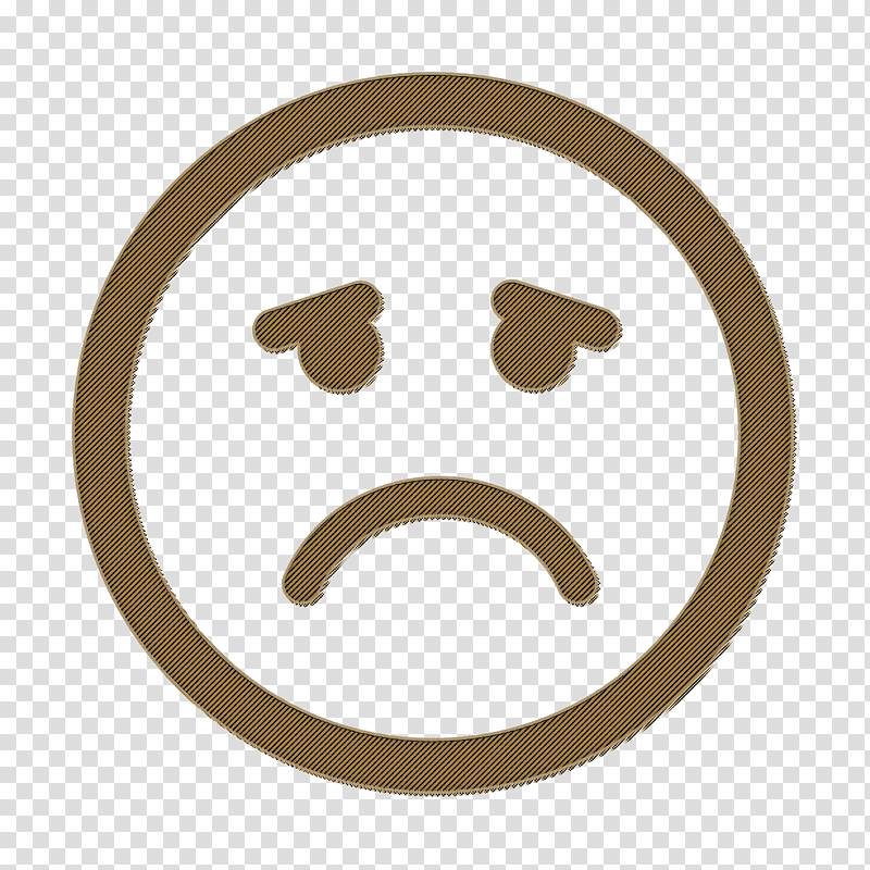 Sad emoticon square face icon Emotions Rounded icon interface icon, Sad Icon, Frown, Smiley, Facial Expression, Emoji transparent background PNG clipart