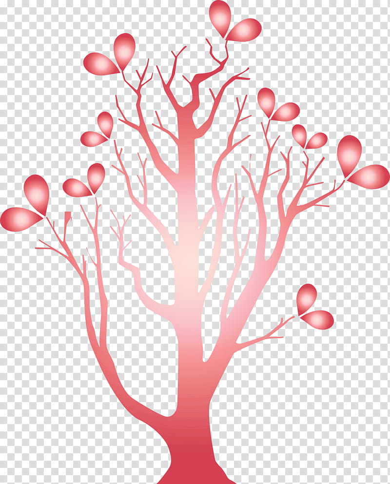 red branch tree pink plant, Abstract Tree, Cartoon Tree, Tree , Plant Stem, Flower transparent background PNG clipart