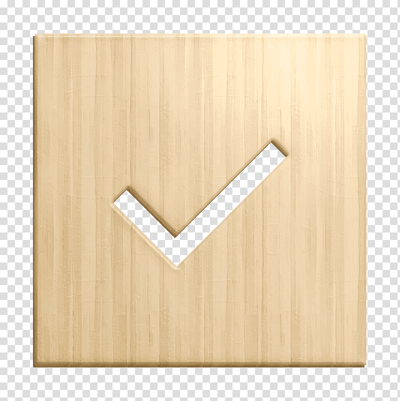 Checked icon Check icon Solid Rating and Validation Elements icon, Wood Stain, M083vt, Meter, Line, Geometry, Mathematics transparent background PNG clipart