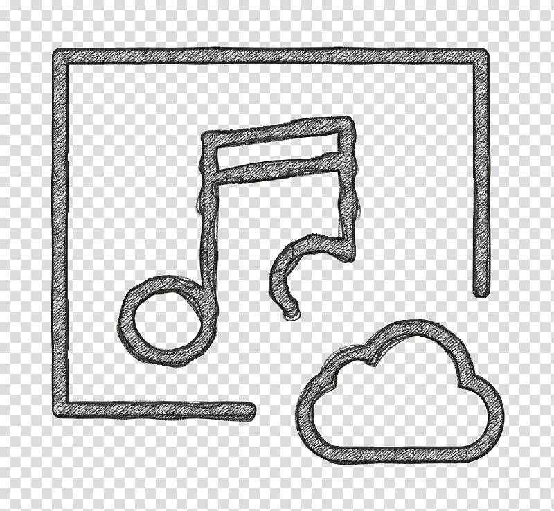 Music black app logo transparent PNG - StickPNG