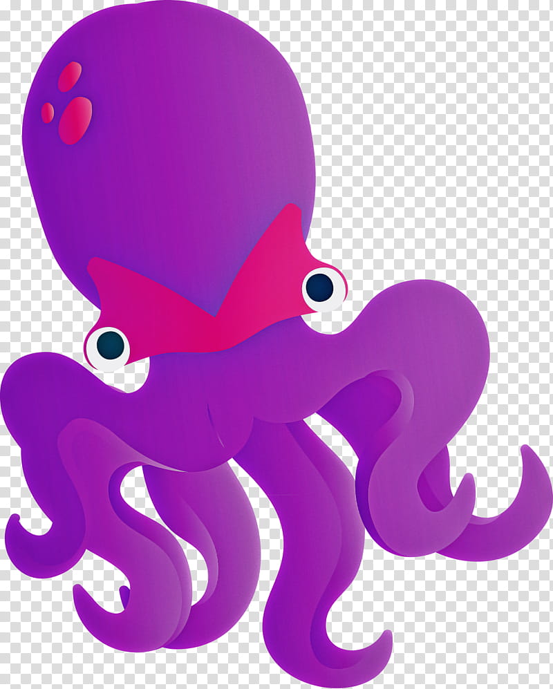 octopus giant pacific octopus purple octopus violet, Pink, Material Property, Animal Figure, Magenta transparent background PNG clipart