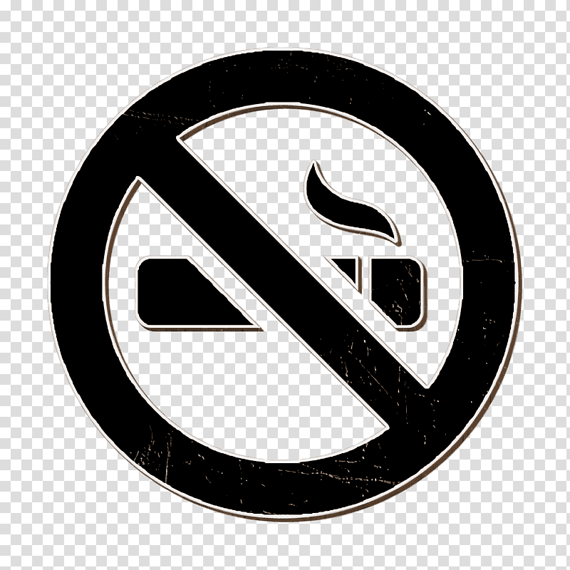 No smoking sign icon In the hospital icon Smoke icon, Maps And Flags Icon, Logo, Black And White transparent background PNG clipart