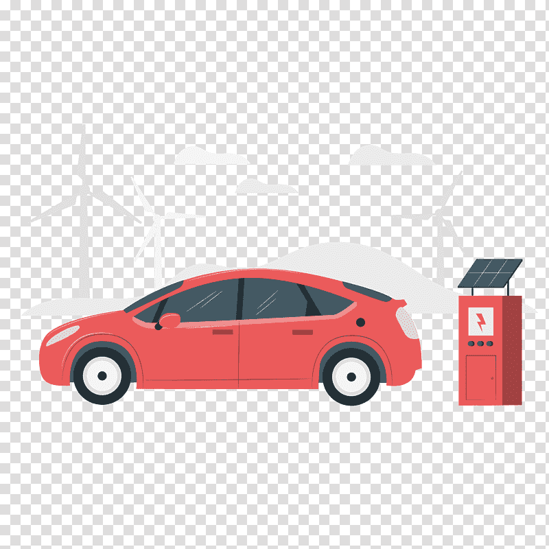 Car, red and white volkswagen beetle, Electric Vehicle, Vehicle Registration Plate, Charging Station, Hybrid Electric Vehicle, Tesla Inc, Electric Motor transparent background PNG clipart