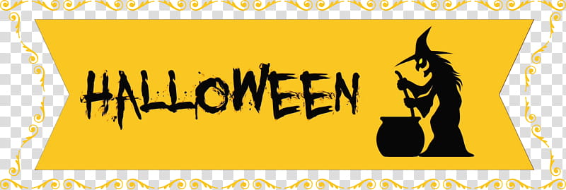 logo cartoon yellow line meter, Happy Halloween Banner, Watercolor, Paint, Wet Ink, Happiness, Mathematics, Geometry transparent background PNG clipart