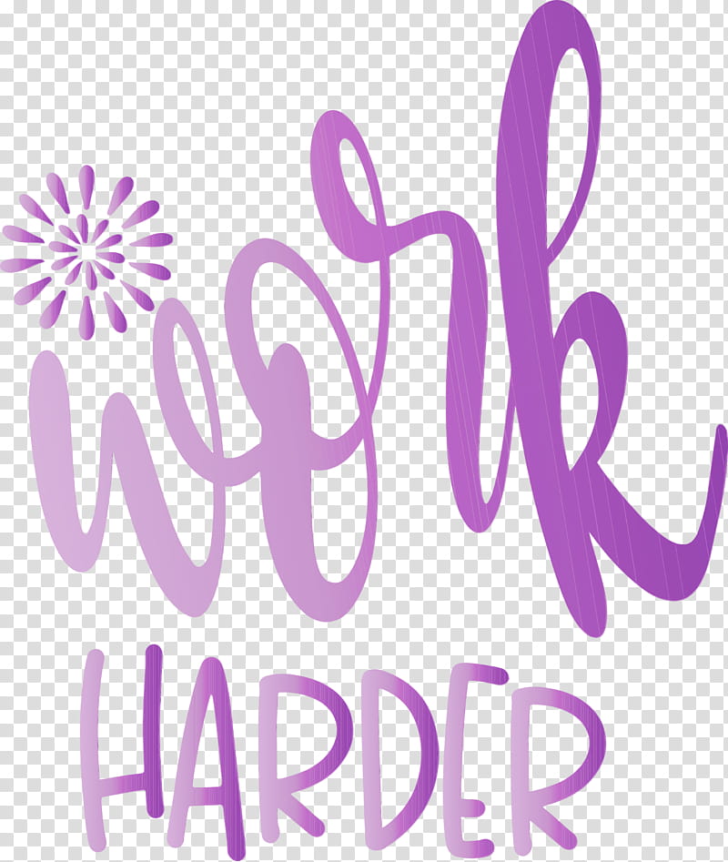 text font violet purple logo, Work Hard, Labor Day, Labour Day, Watercolor, Paint, Wet Ink, Magenta transparent background PNG clipart