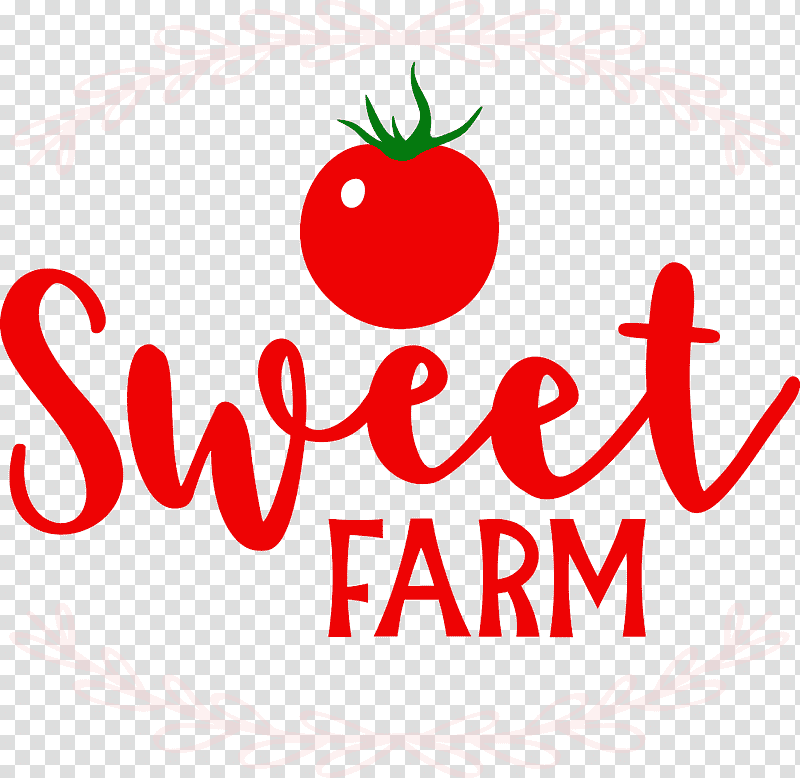 Sweet Farm, Flower, Vegetable, Logo, Fruit, Meter, Line transparent background PNG clipart