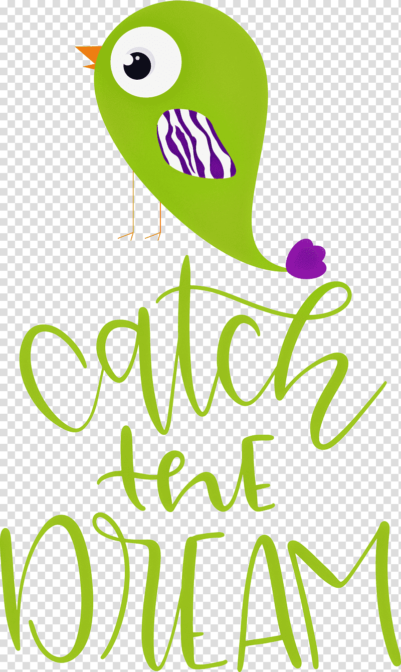 Catch The Dream Dream, Logo, Green, Leaf, Meter, Beak, Line transparent background PNG clipart