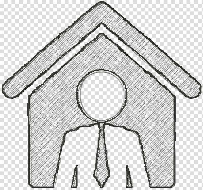 Real Estate Agent icon Real Estate 5 icon Seller icon, People Icon, Clothing, Black And White
, Line Art, Symbol, Meter transparent background PNG clipart