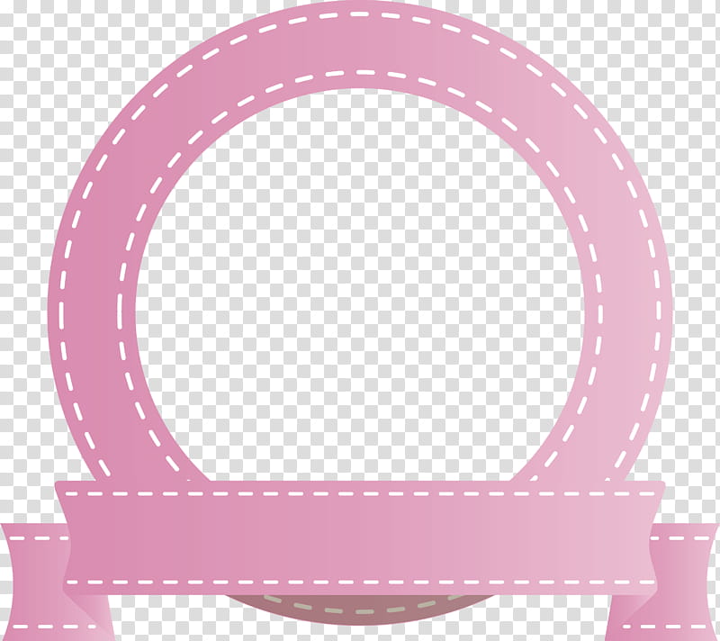 Emblem Ribbon, Pink, Material Property, Frame, Circle transparent background PNG clipart
