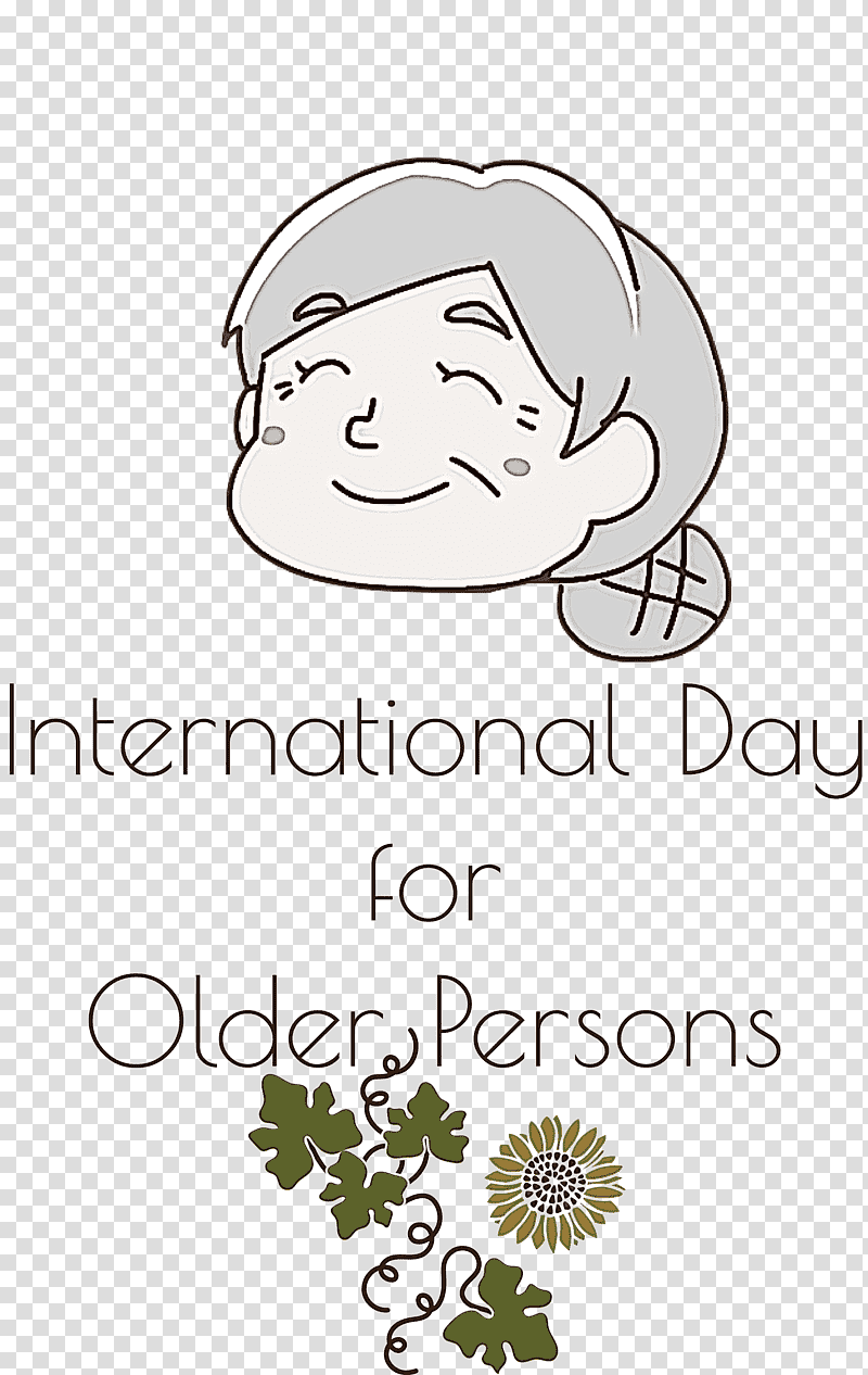 International Day for Older Persons International Day of Older Persons, Floral Design, Logo, Flower, Meter, Face, Happiness transparent background PNG clipart