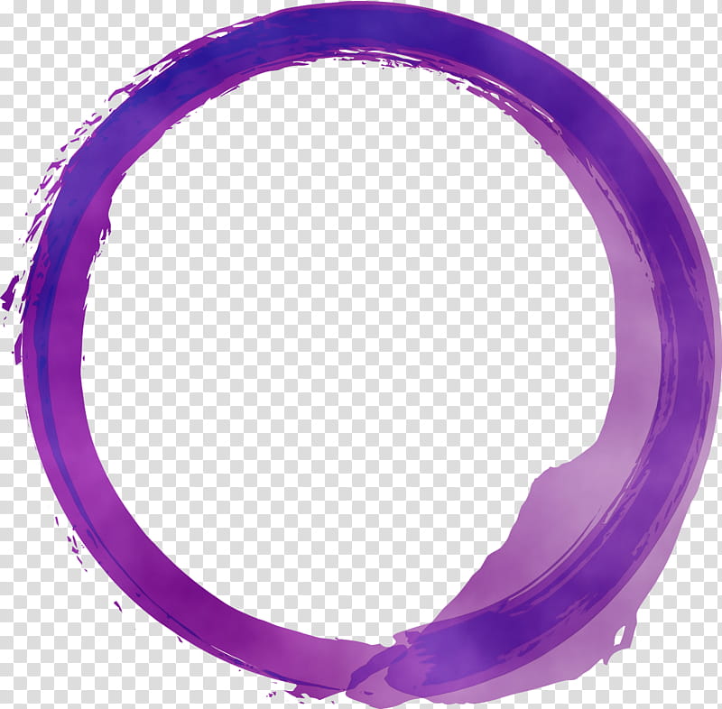violet purple magenta circle, BRUSH FRAME, Watercolor Frame, Paint, Wet Ink transparent background PNG clipart