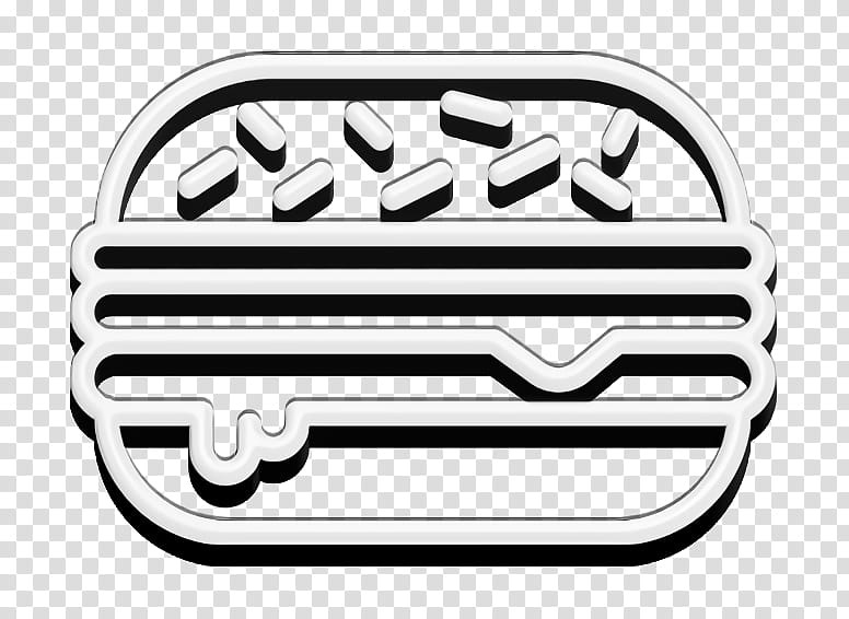 Street Food icon Burger icon, Logo, Car, Black And White
, Meter, Line, Angle transparent background PNG clipart