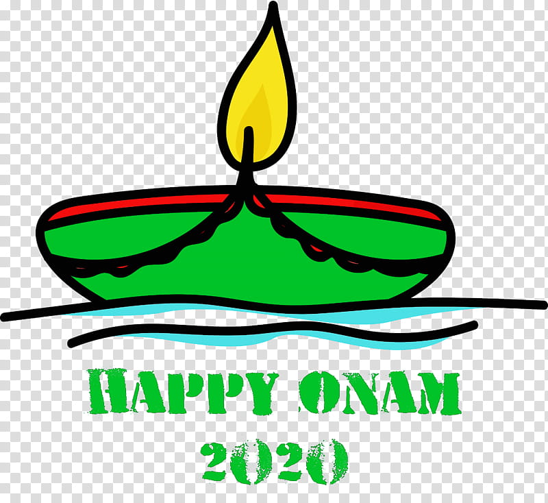 Onam Harvest Festival Happy Onam, Leaf, Logo, Green, Meter, Line, Area, Science transparent background PNG clipart