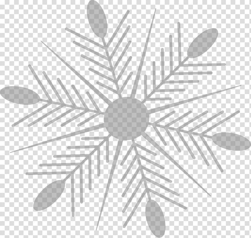 snowflake winter, Winter
, Line, Leaf, Branch, Circle, Blackandwhite, Tree transparent background PNG clipart