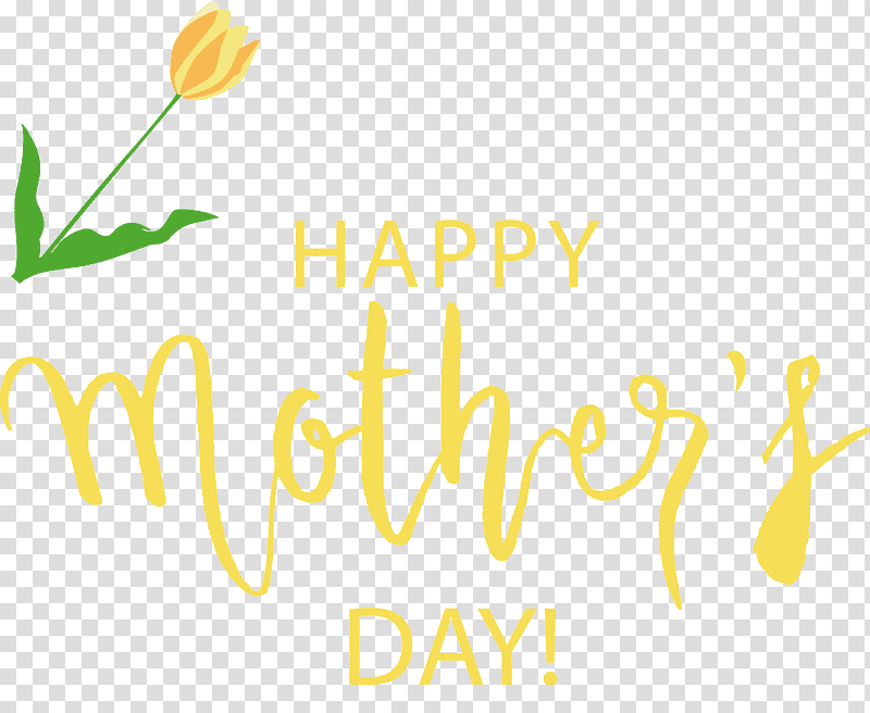 Mothers Day Super Mom Best Mom, Love Mom, Plant Stem, Floral Design, Petal, Logo, Yellow transparent background PNG clipart