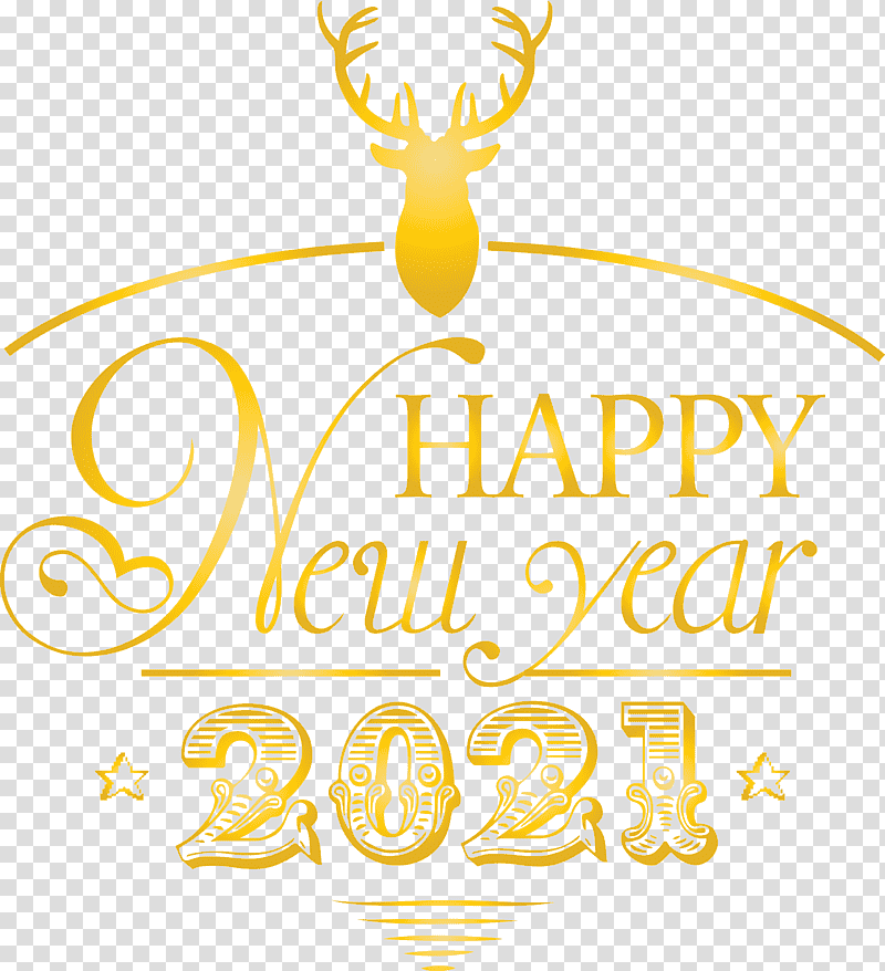 2021 Happy New Year New Year 2021 Happy New Year, Logo, Yellow, Meter, Line, Happiness, Geometry transparent background PNG clipart