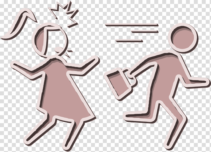 Criminal Minds icon people icon Criminal running with stolen woman bag icon, Robber Icon, Logo, Cartoon, Symbol, Line, Meter transparent background PNG clipart