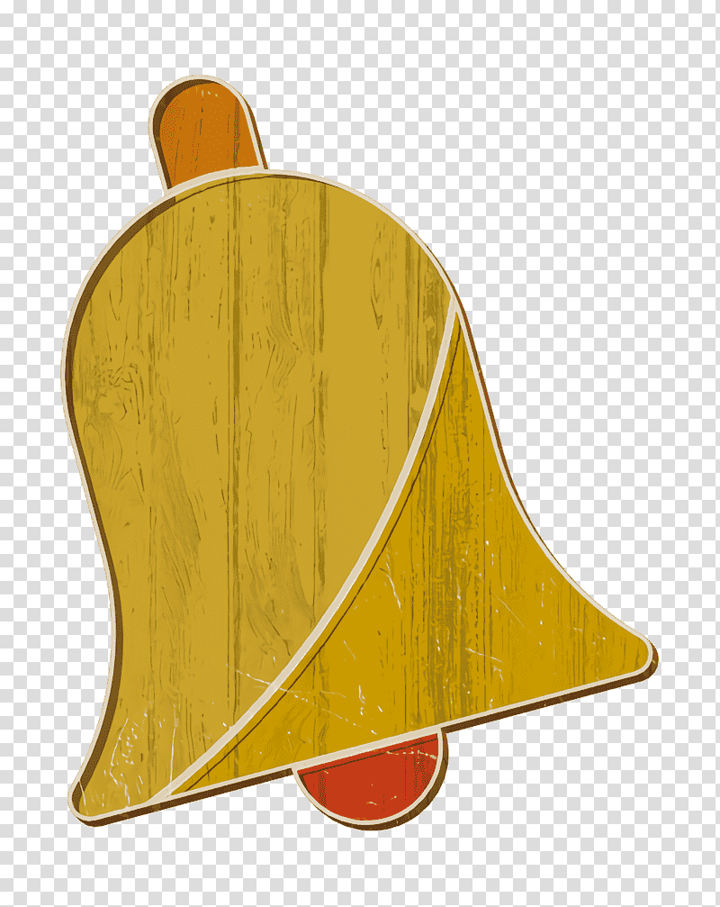 Interface icon Bell icon Notification icon, Yellow transparent background PNG clipart