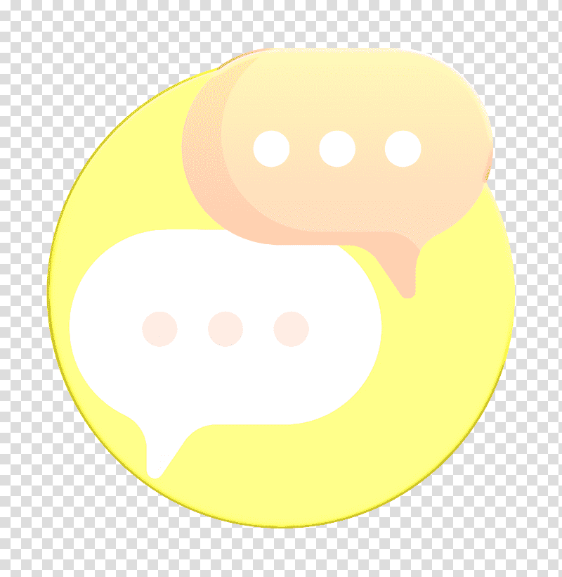 Speak icon Graphic Design icon, Smiley, Emoticon, Yellow, Meter, Cartoon, Text Messaging transparent background PNG clipart