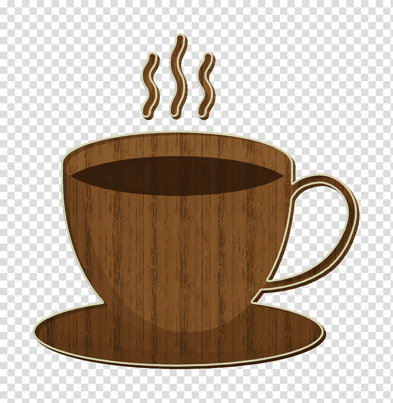 Cup icon Food and drink icon Coffee icon, Coffee Cup, Mug, M083vt, Wood transparent background PNG clipart