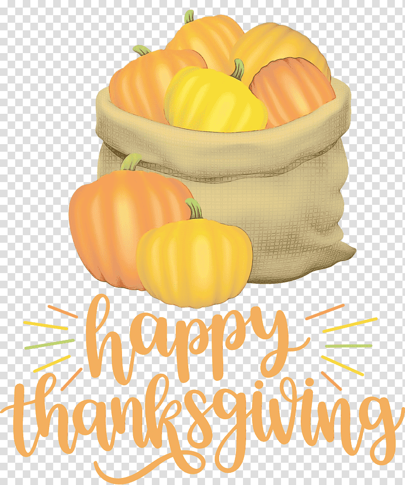 Thanksgiving, Happy Thanksgiving , Thanksgiving Day, Watercolor, Paint, Wet Ink, Vegetable transparent background PNG clipart