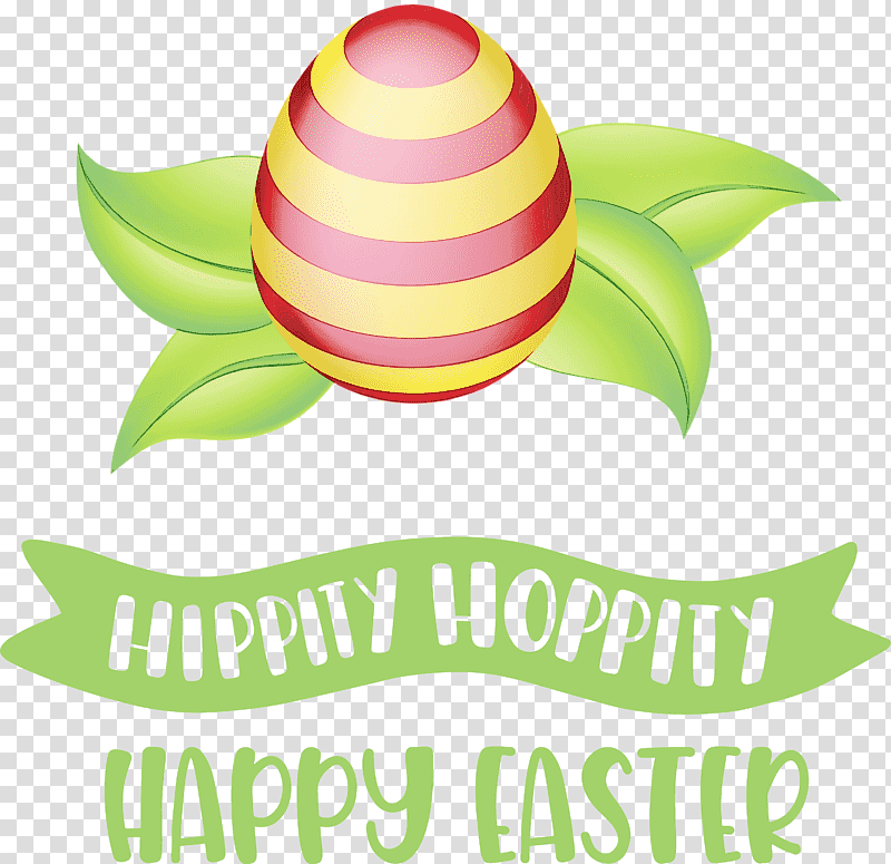 Easter egg, Hippity Hoppity, Happy Easter, Watercolor, Paint, Wet Ink, Logo transparent background PNG clipart