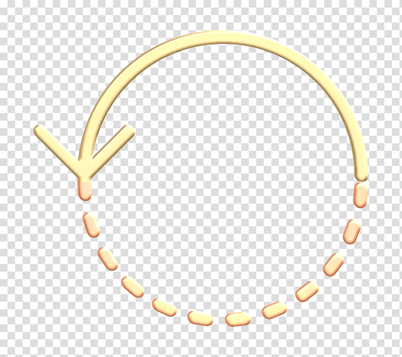 Circuit icon Arrow icon, Necklace, Yellow, Jewellery, Meter, Jewelry Design, Human Body transparent background PNG clipart