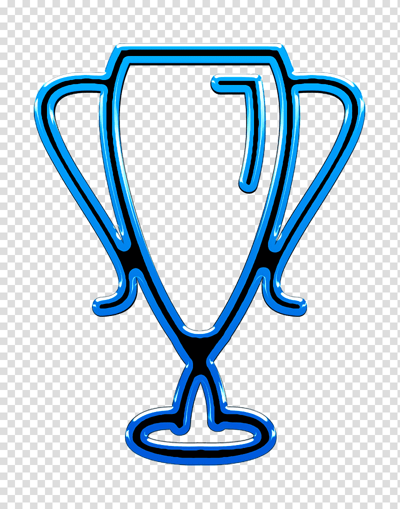 Hand Drawn icon Trophy hand drawn sportive cup icon Prize icon, Sports Icon, Award, Drawing, Watercolor Painting, Silhouette, Cartoon transparent background PNG clipart
