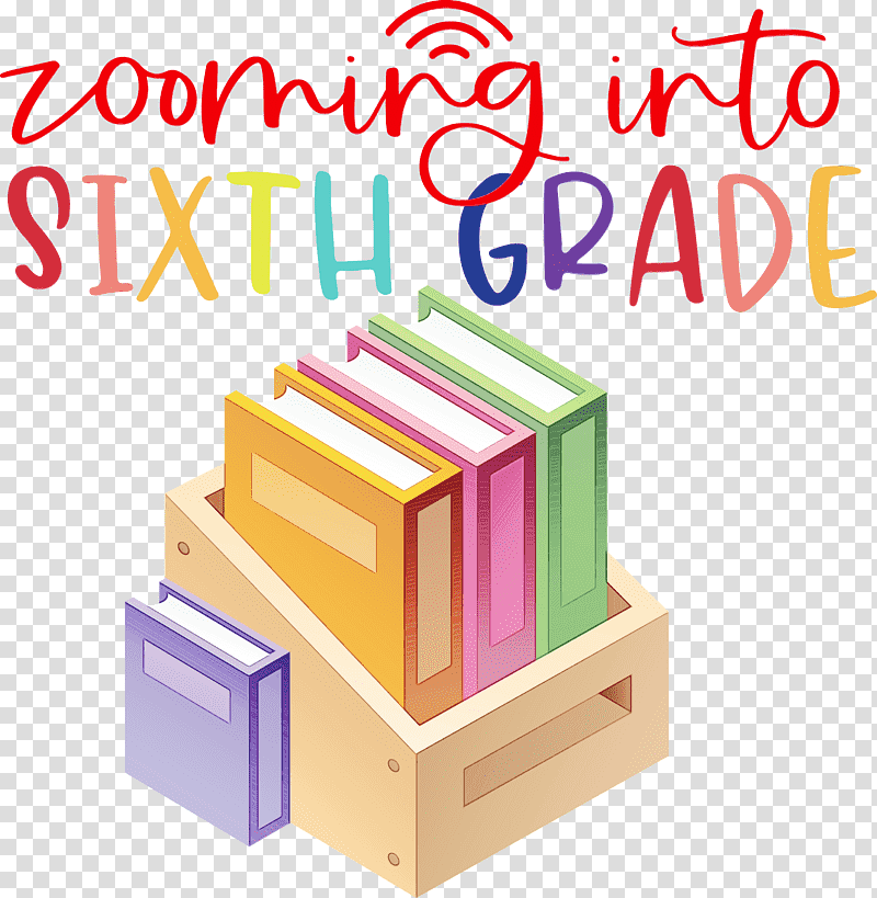 wooden block line meter font carton, Back To School, Sixth Grade, Watercolor, Paint, Wet Ink, Mathematics transparent background PNG clipart