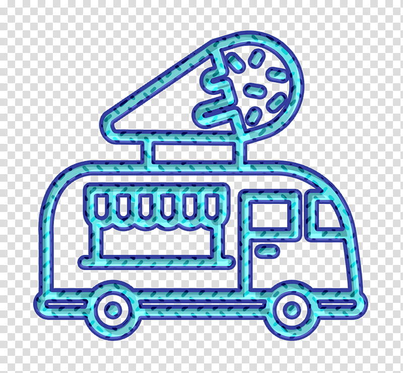 Truck icon Street Food icon Ice cream truck icon, Line, Area, Meter, Mathematics, Geometry transparent background PNG clipart