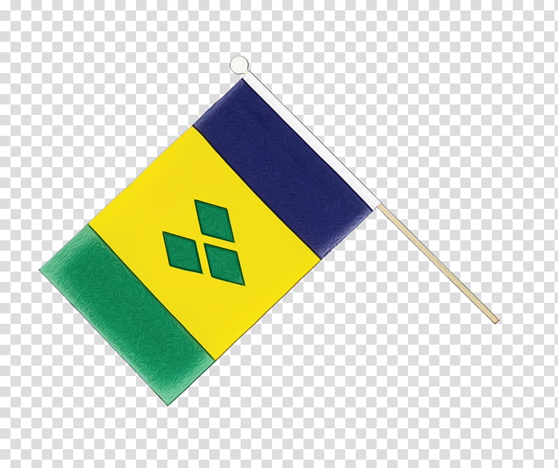 saint vincent and the grenadines flag yellow meter, Watercolor, Paint, Wet Ink transparent background PNG clipart