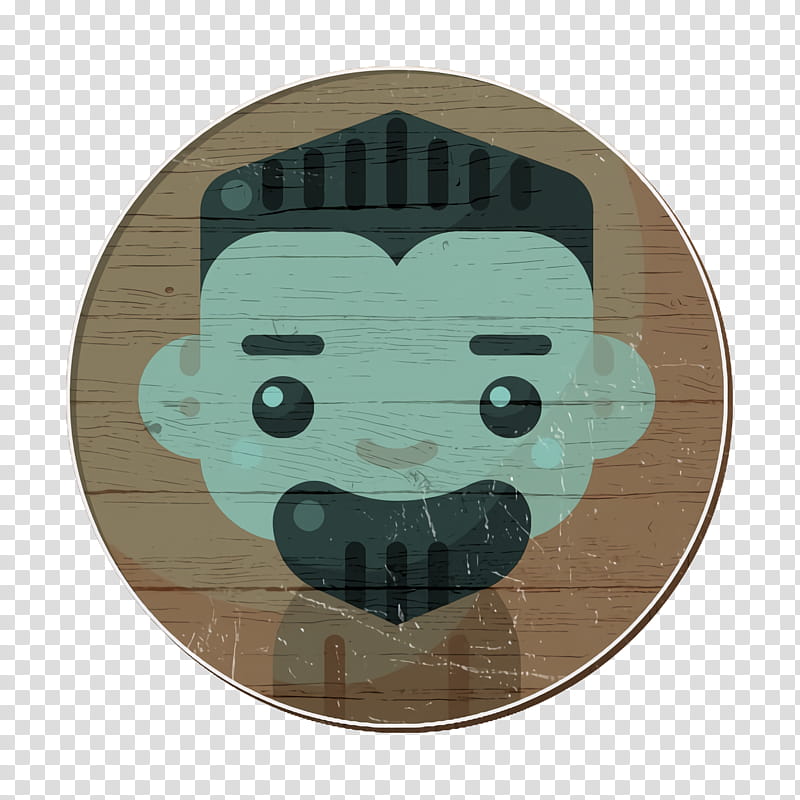 Man icon Avatars icon Spiky hair icon, Cartoon, Head, Snout, Glasses, Smile, Moustache, Facial Hair transparent background PNG clipart