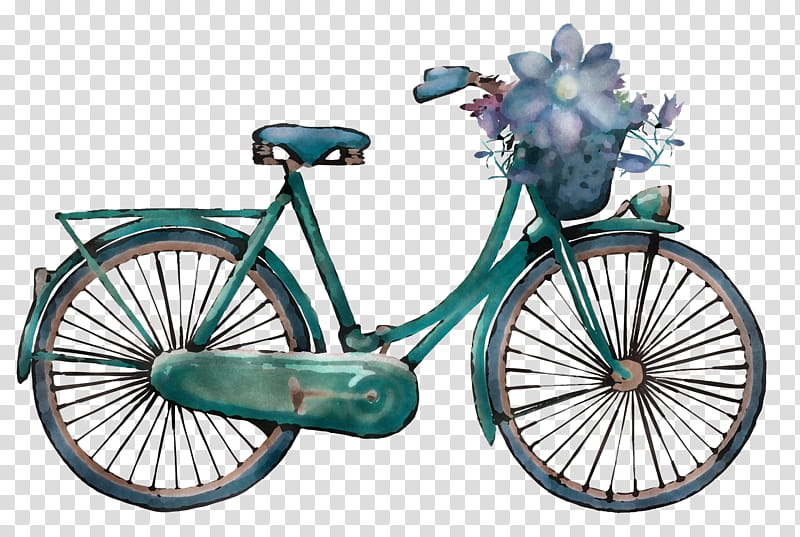 bicycle art bike painting bicycle frame watercolor painting, Bicycle Basket, Giant Bicycles, Hybrid Bicycle, Cycling, Motorcycle, Drawing transparent background PNG clipart