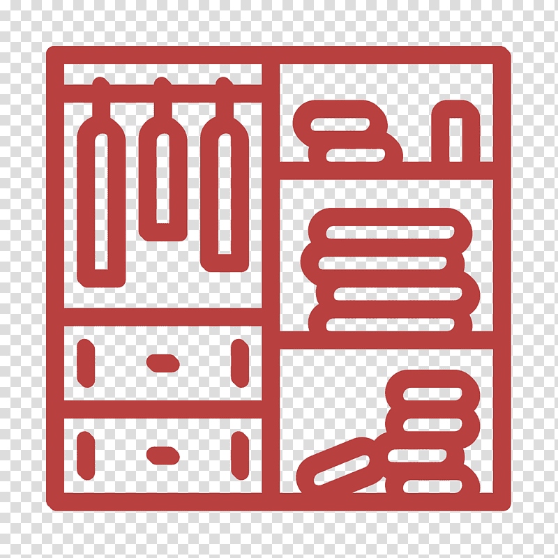 Wardrobe icon Closet icon Interior design icon, Interior Design Services, House, Kitchen transparent background PNG clipart