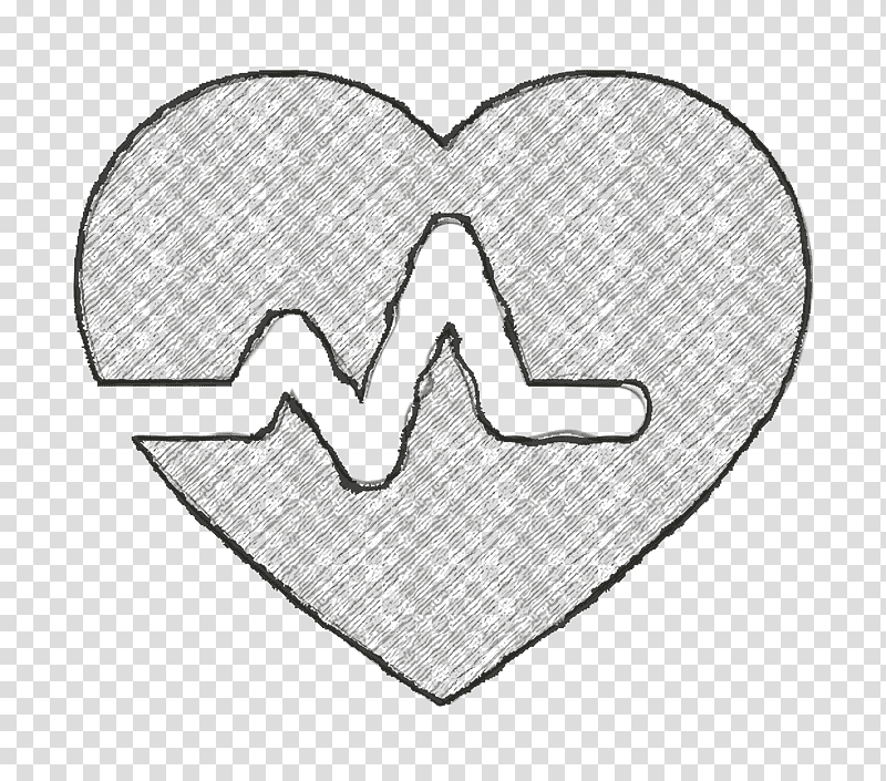 Gym icon Gymnasticons icon Gymnast control of heart beats icon, Tools And Utensils Icon, Line Art, Human Body, Black And White M, Text, Symbol transparent background PNG clipart