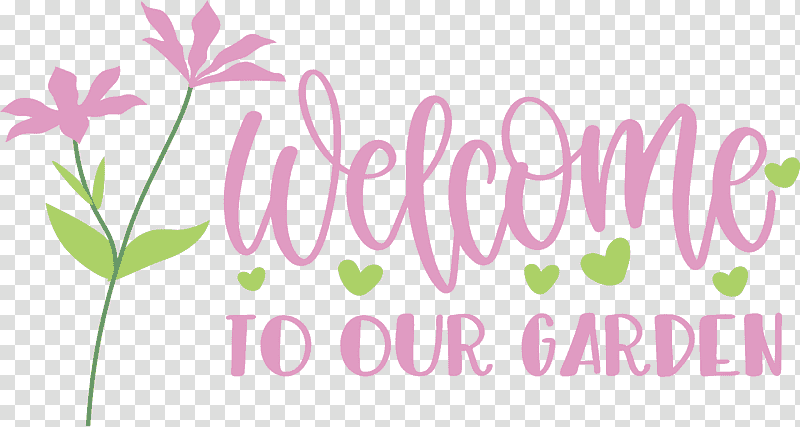 Garden Flower Floral, Welcome To Our Garden, Floral Design, Logo, Meter, Lavender, Happiness transparent background PNG clipart