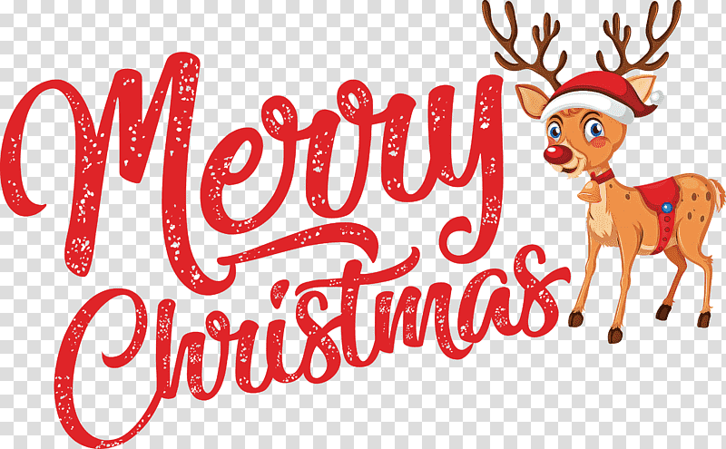 Merry Christmas, Reindeer, Logo, Snout, Meter, Hotel Holidaym, Biology transparent background PNG clipart