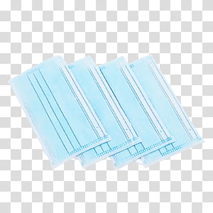 blue turquoise paper paper product, Surgical Mask, Medical Mask, Face Mask, CoronavirusCorona, Watercolor, Paint, Wet Ink transparent background PNG clipart thumbnail
