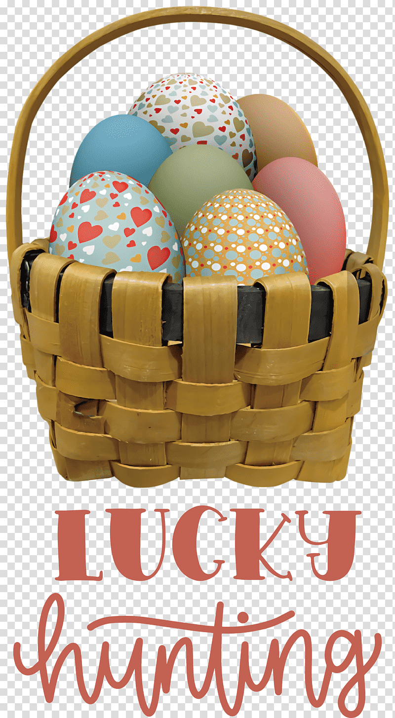 Lucky Hunting Happy Easter Easter Day, Easter Bunny, Red Easter Egg, Holiday, Easter Basket, Christmas Day, Passover transparent background PNG clipart