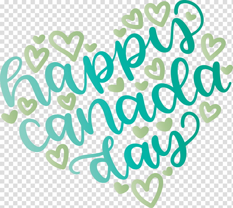 Canada Day Fete du Canada, Logo, Green, Line, Area, M, Meter transparent background PNG clipart