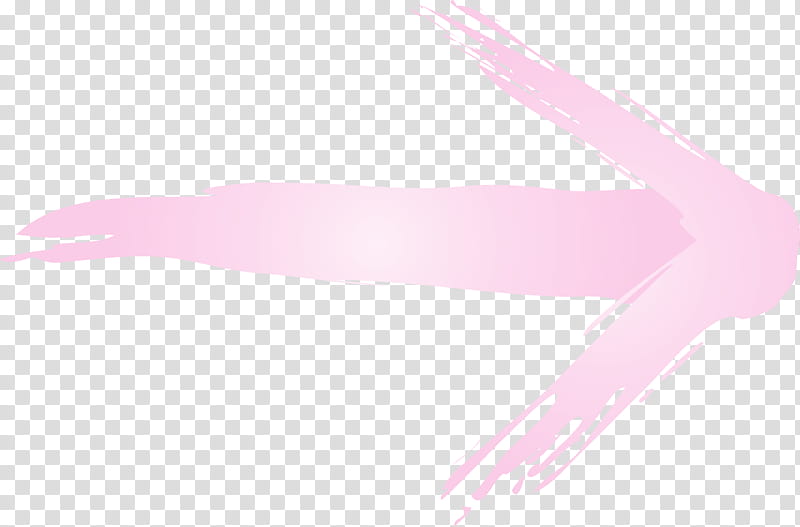 pink hand, Brush Arrow, Watercolor, Paint, Wet Ink transparent background PNG clipart