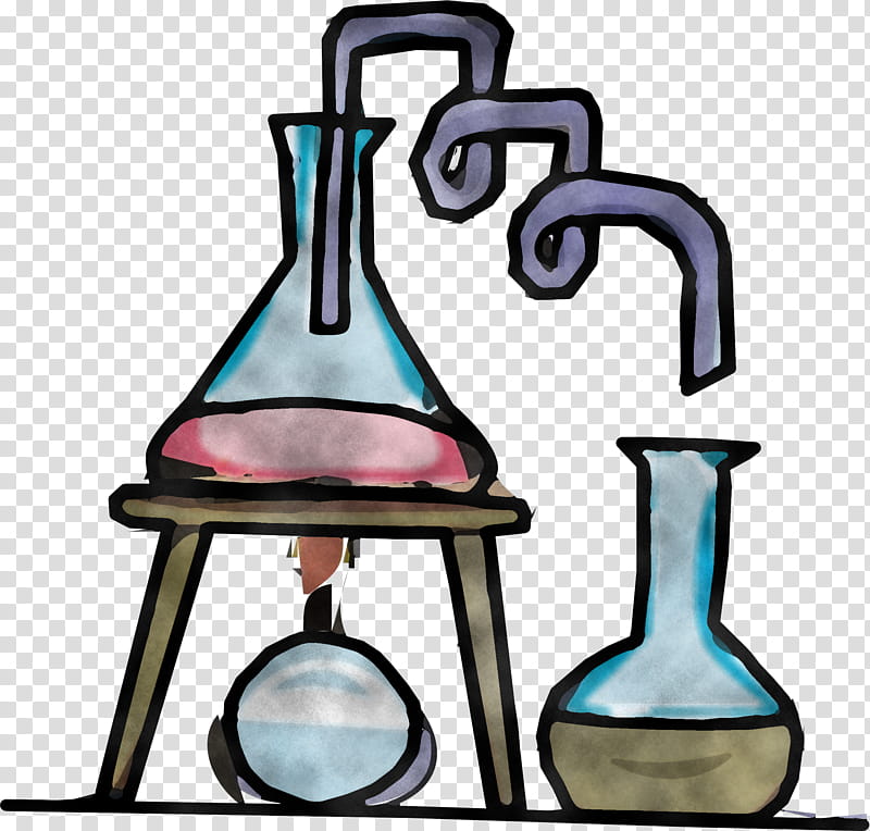 chemistry glass laboratory flask science laboratory equipment transparent background PNG clipart