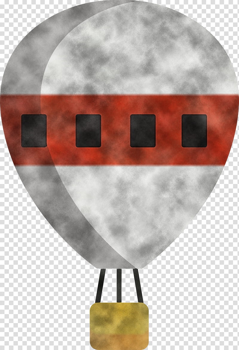 Hot air balloon, Orange, Brown, Sky, Heart, Cloud transparent background PNG clipart